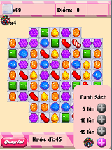 Candy Crush Saga – Sắc  Màu Kẹo Ngọt